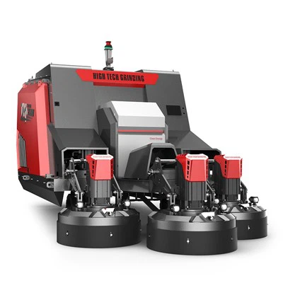 Rectificadora de pisos para amoladora de concreto con operador a bordo de servicio pesado