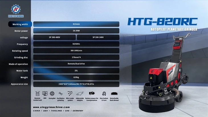 Automatic Concrete Grinder